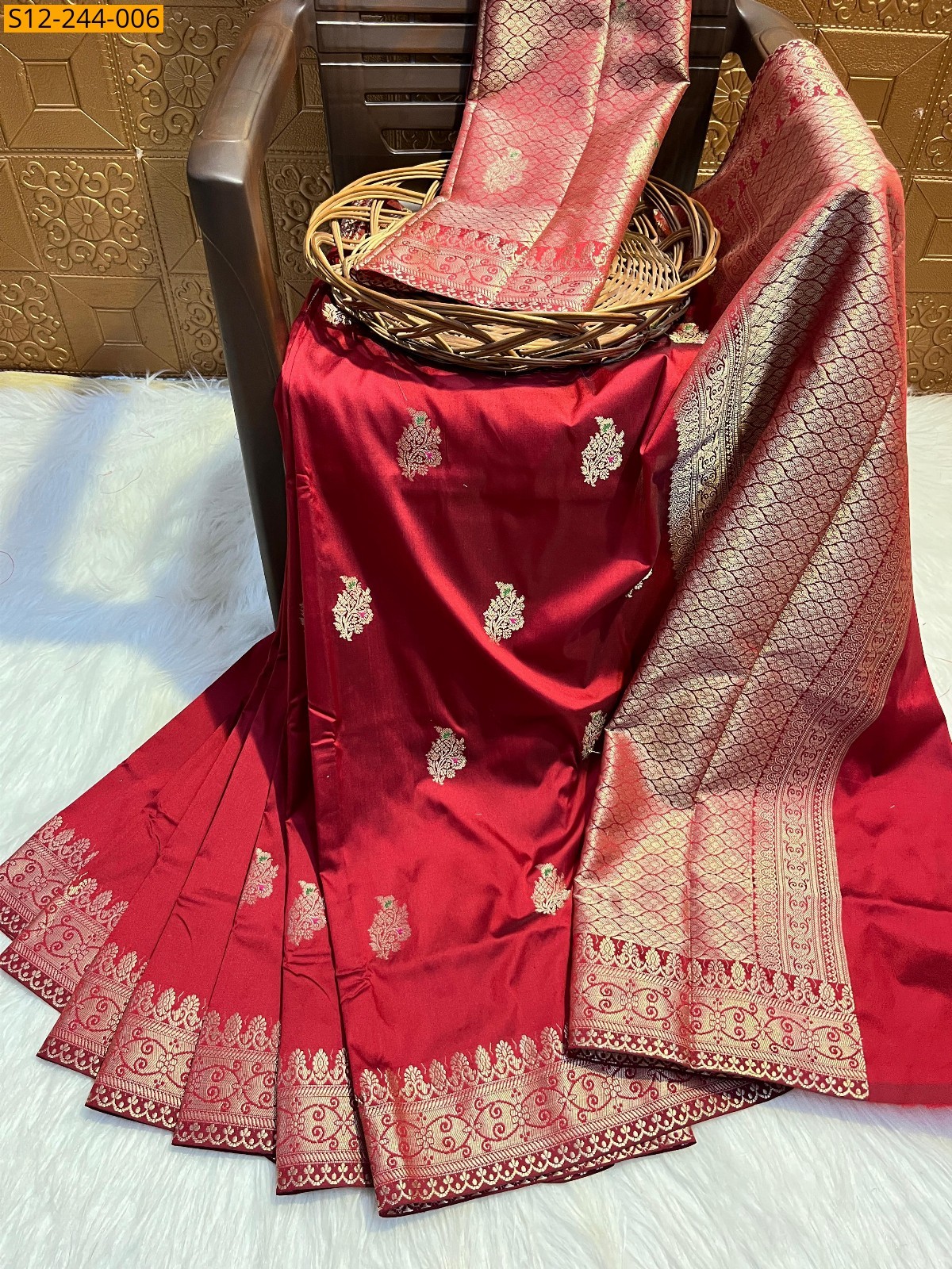 Banarasi tissue soft silk Sarees