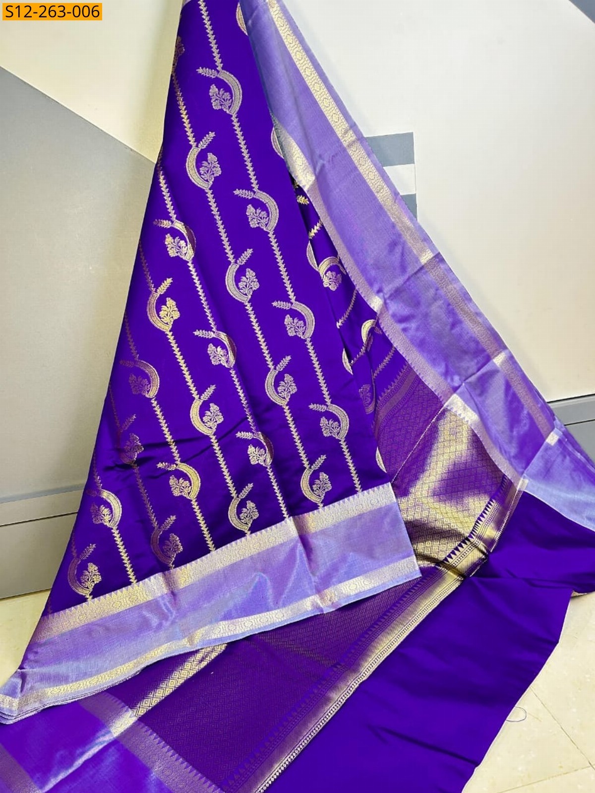 Banarasi semi katan soft silk saree