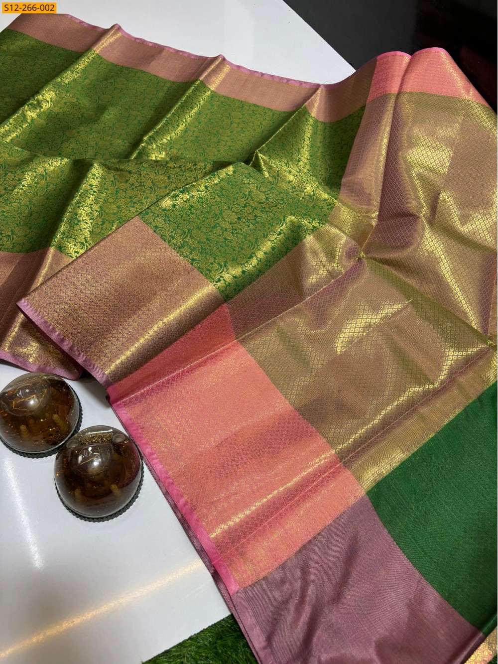 Banarasi semi katan soft silk saree