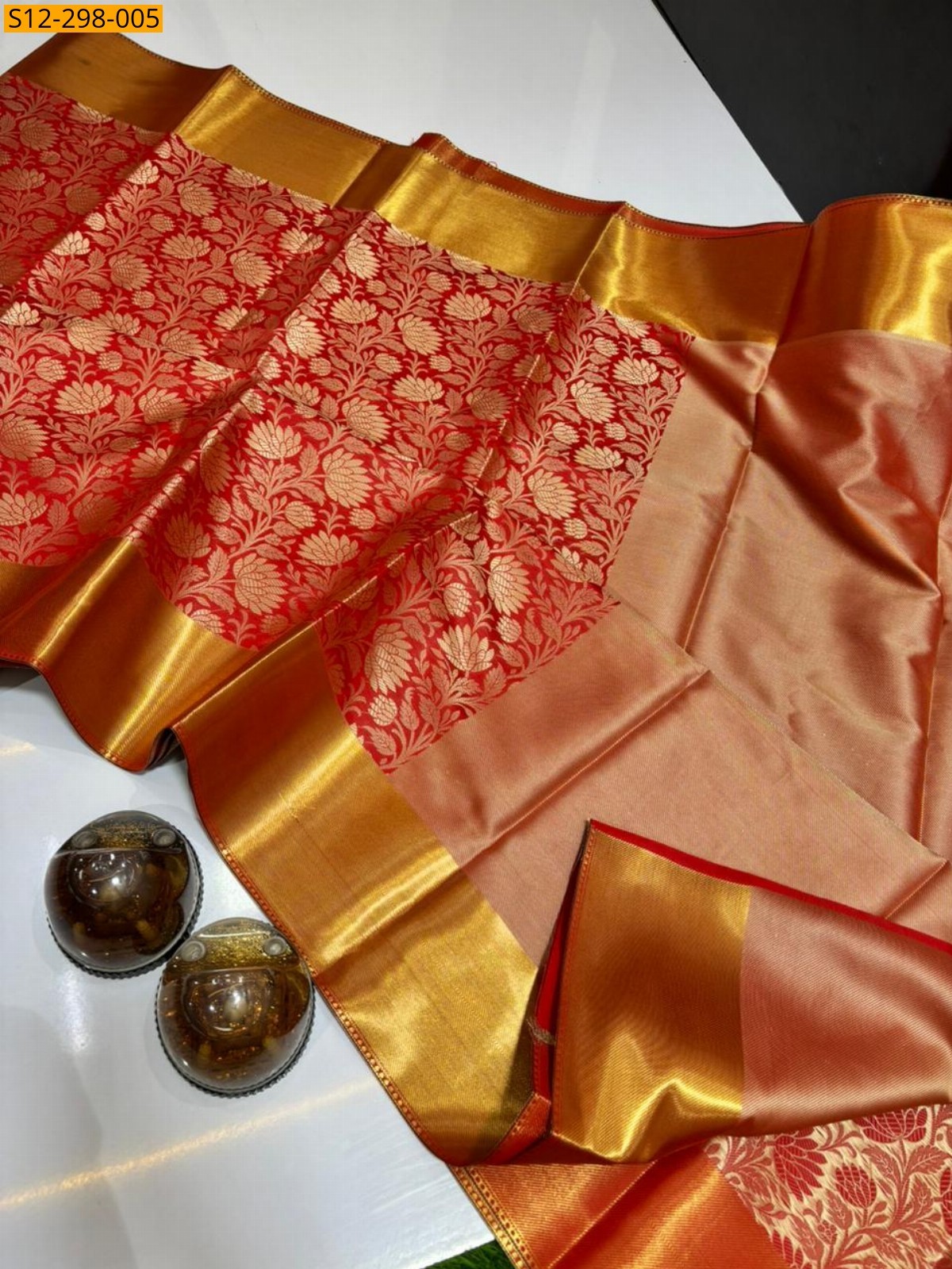 Banarasi  Semi Kataan Soft Silk Saree