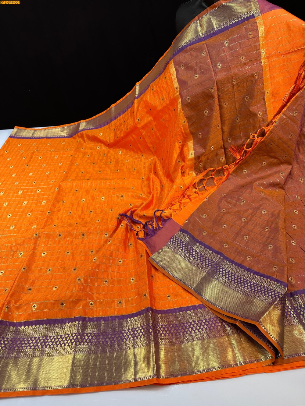 Banarasi semi kataan soft silk Saree