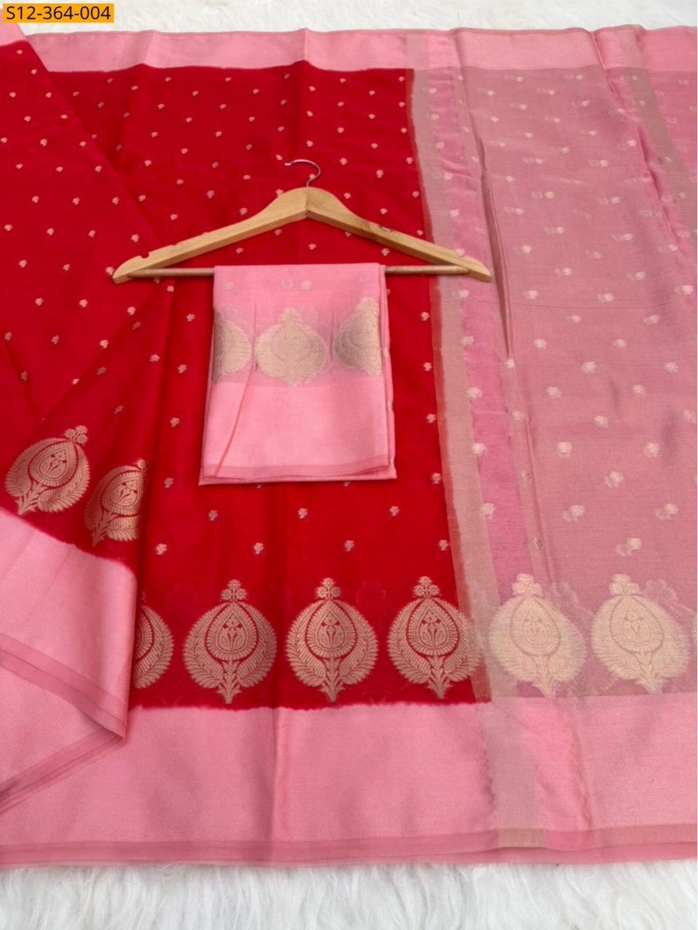 Banarasi daibal wam soft silk Saree