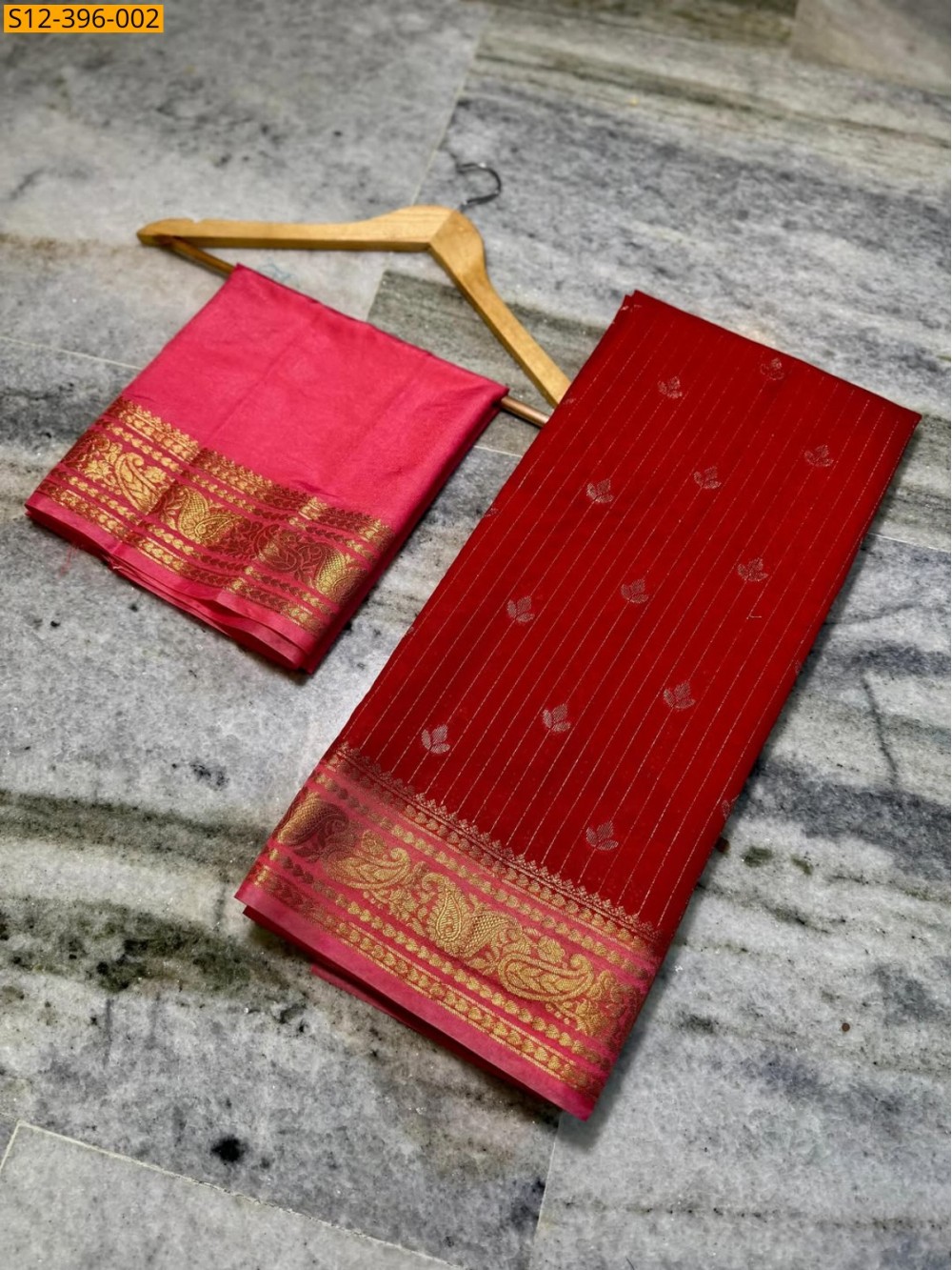 Fancy Banarasi daibal semi chiniya soft silk Saree