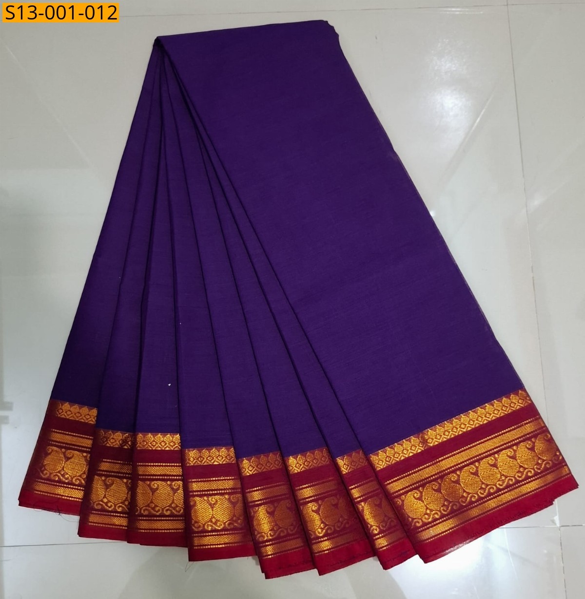 Violet Fancy Chettinadu Cotton sarees