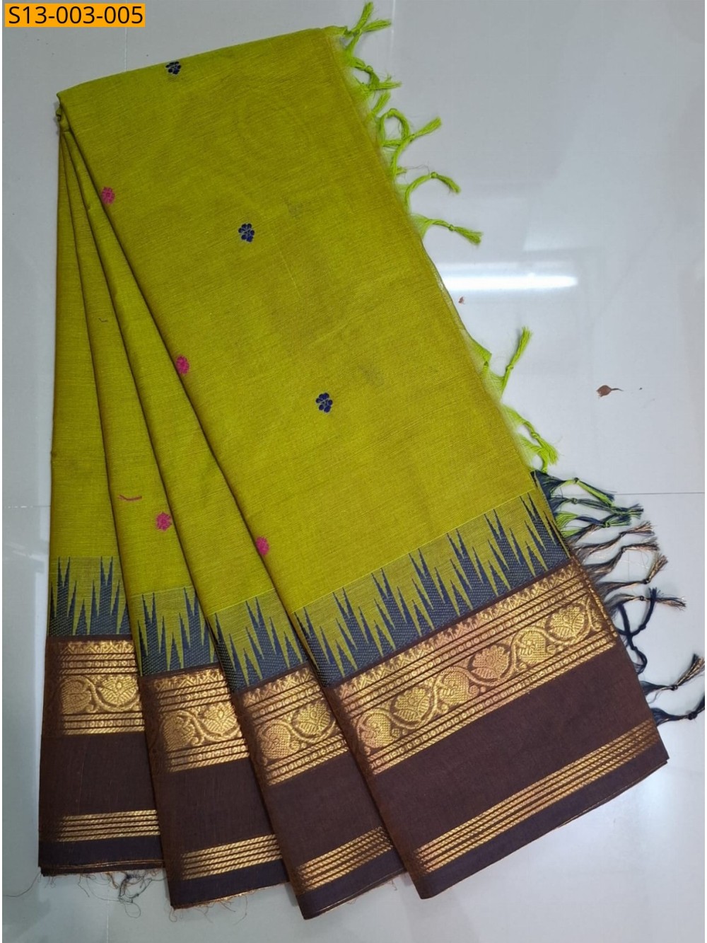 Fancy kanchi cotton sarees