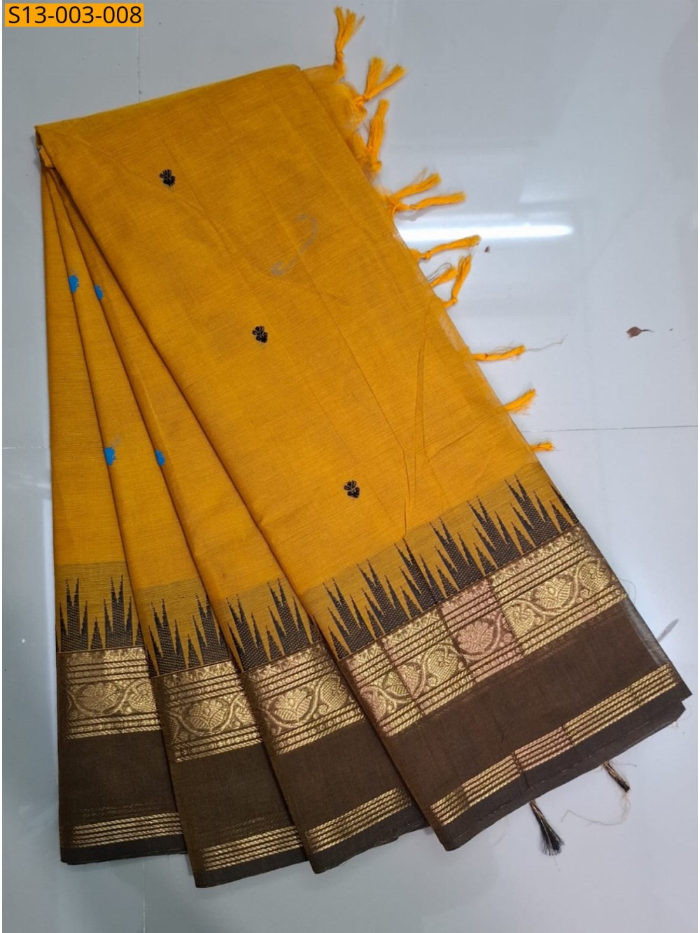 Fancy kanchi cotton sarees