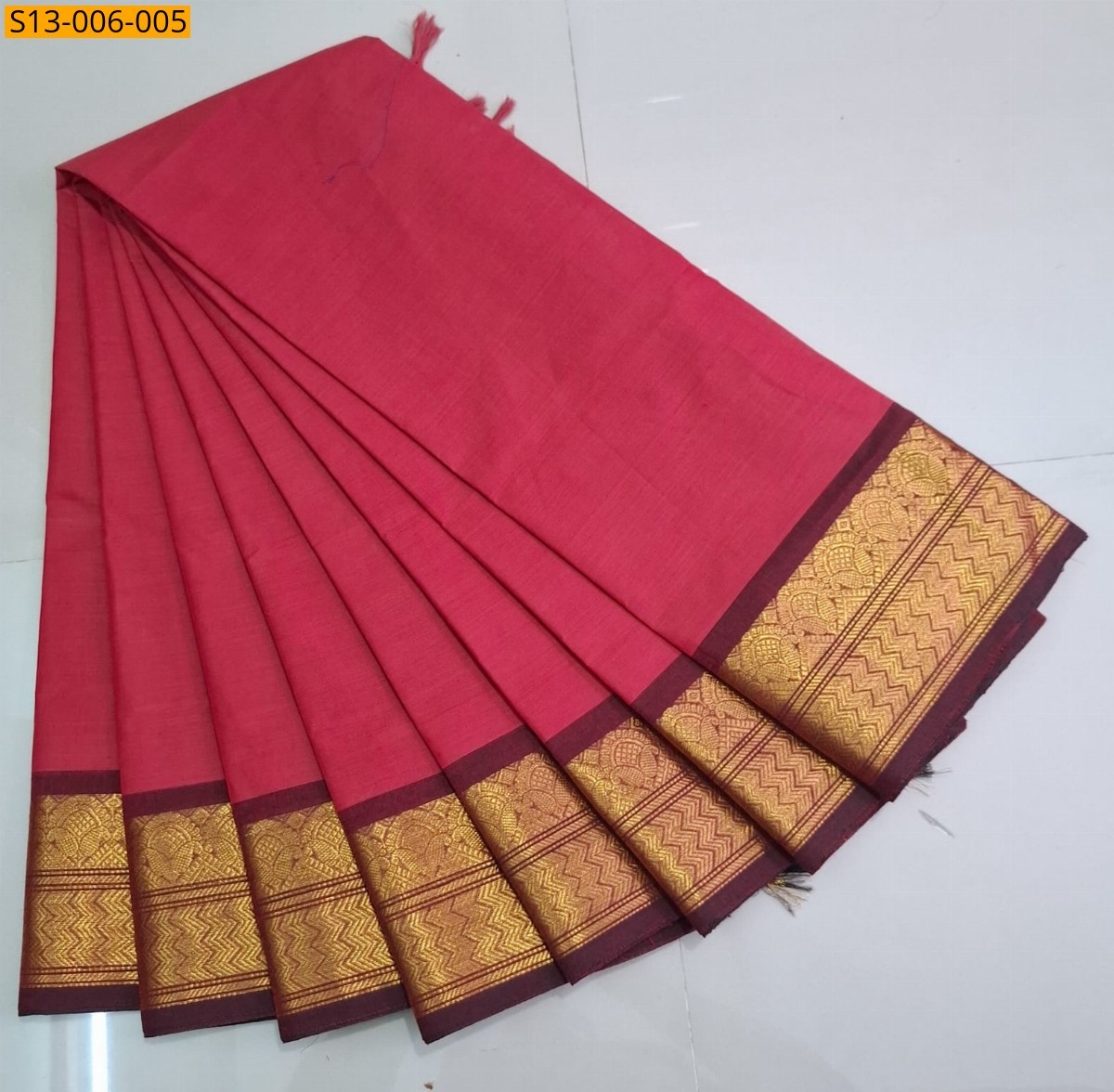 Fancy Chettinad cotton sarees