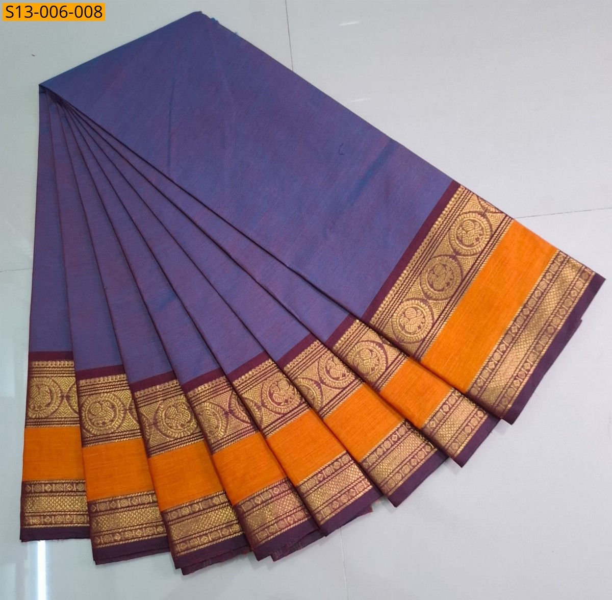 Fancy Chettinad cotton sarees