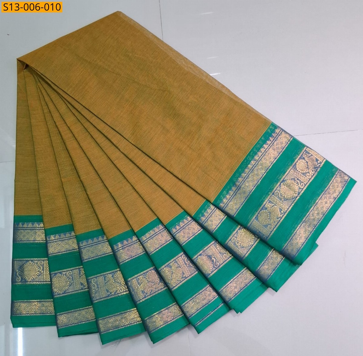 Fancy Chettinad cotton sarees