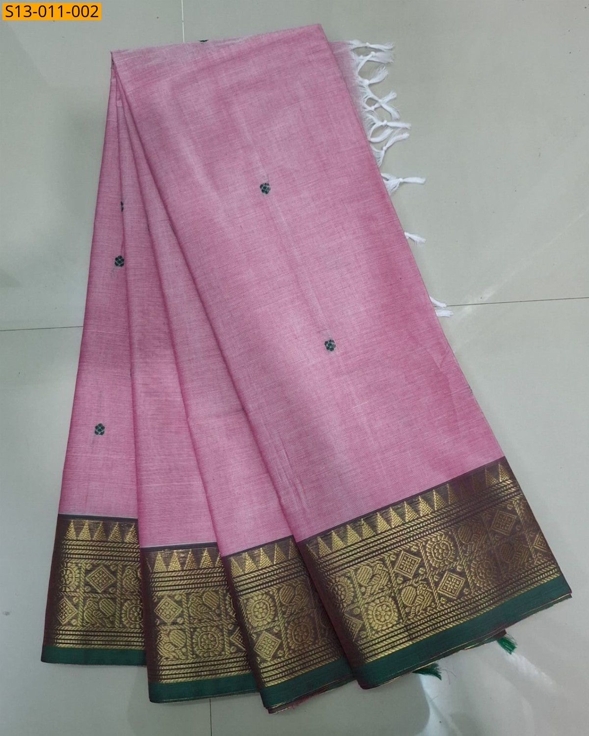 Pink Fancy Kanchi Cotton sarees