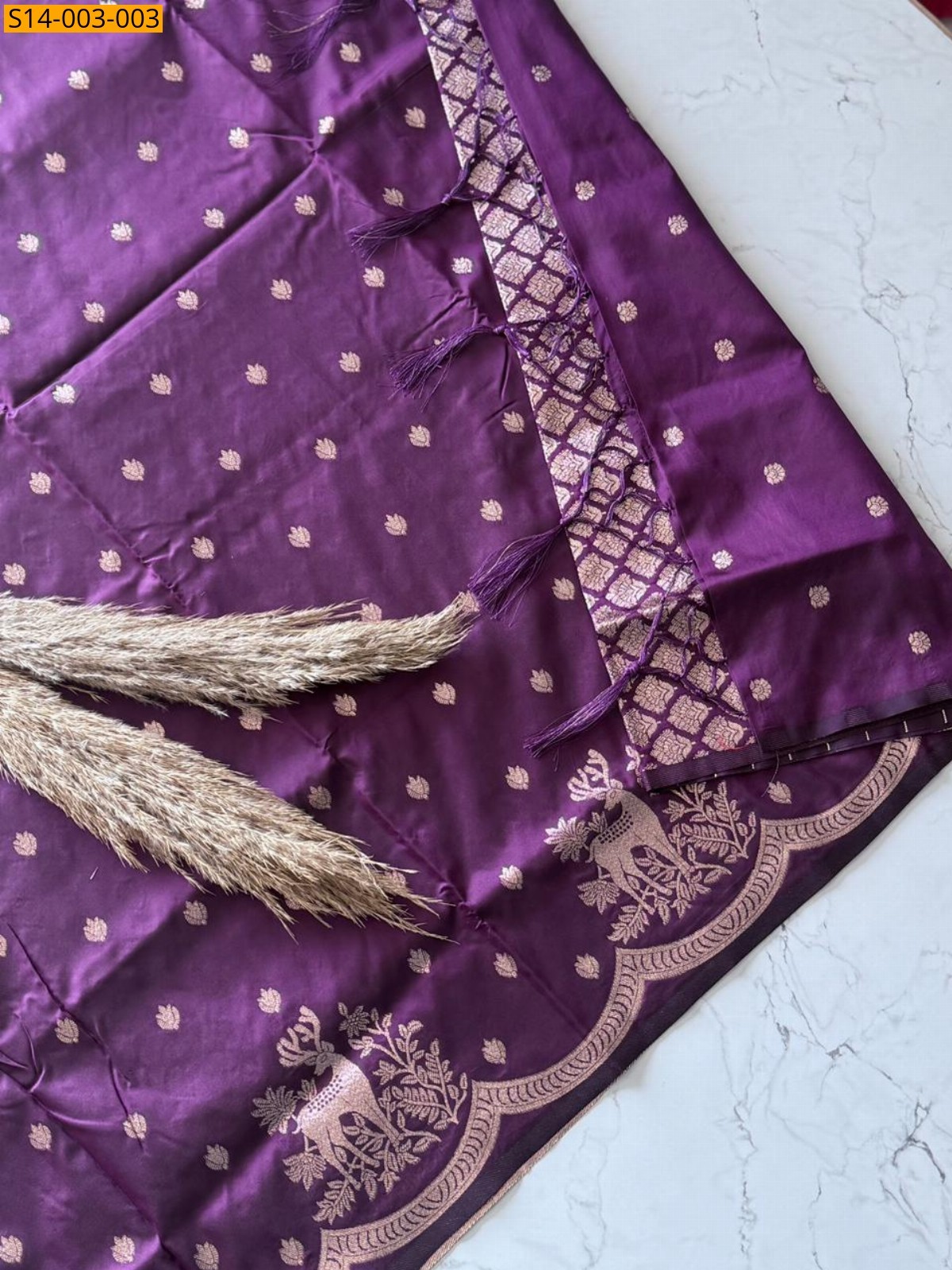 Purple Fancy Kanjivaram Silk sarees