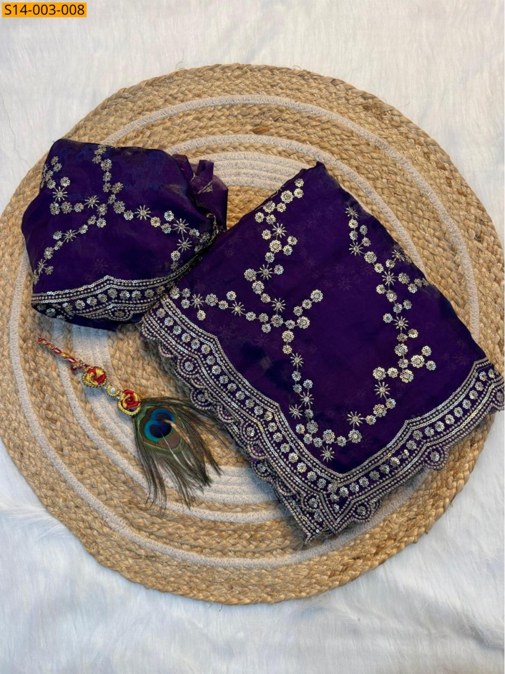 Premium Space Silk Sarees