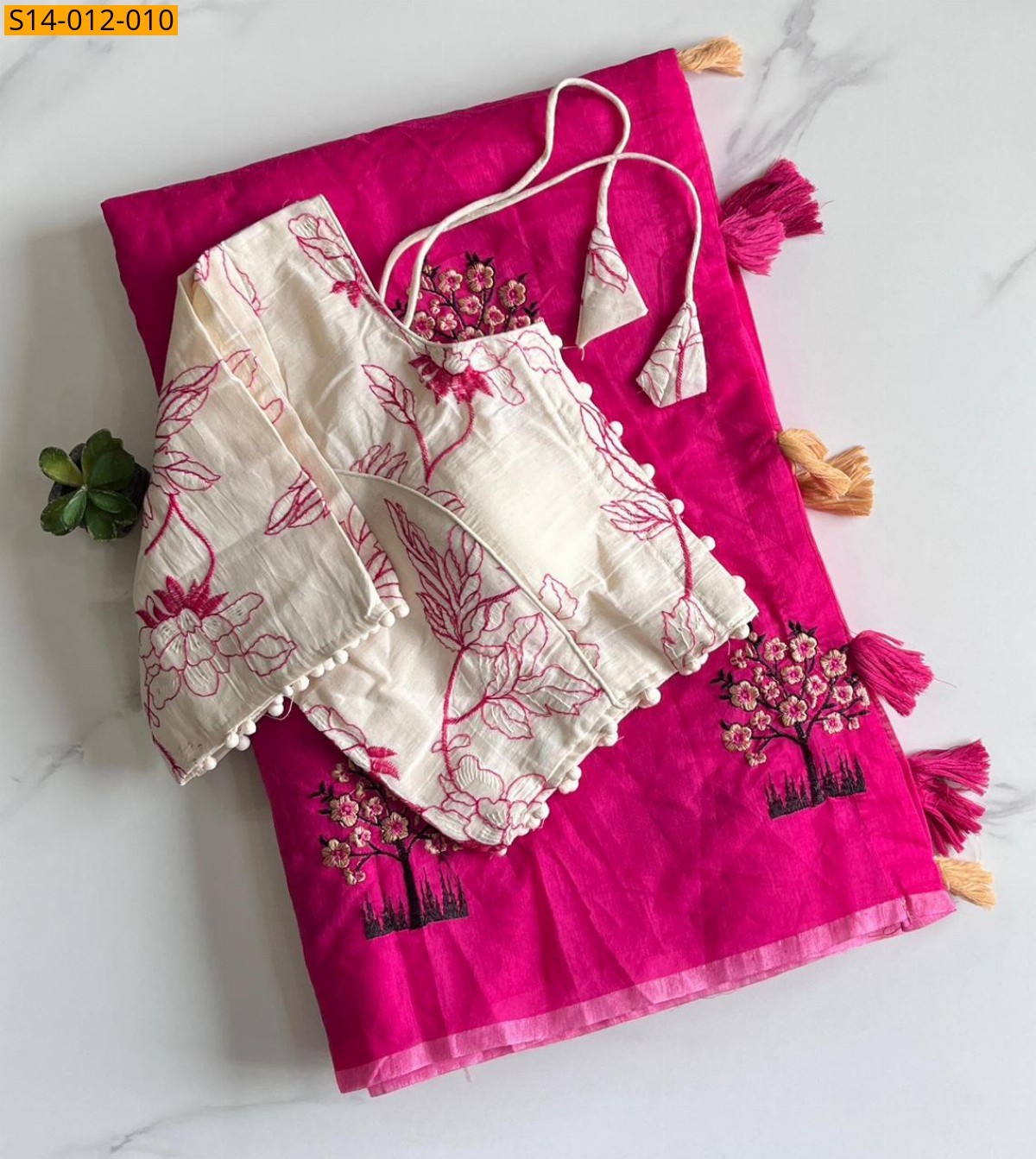 Pink Fancy Chanderi sarees