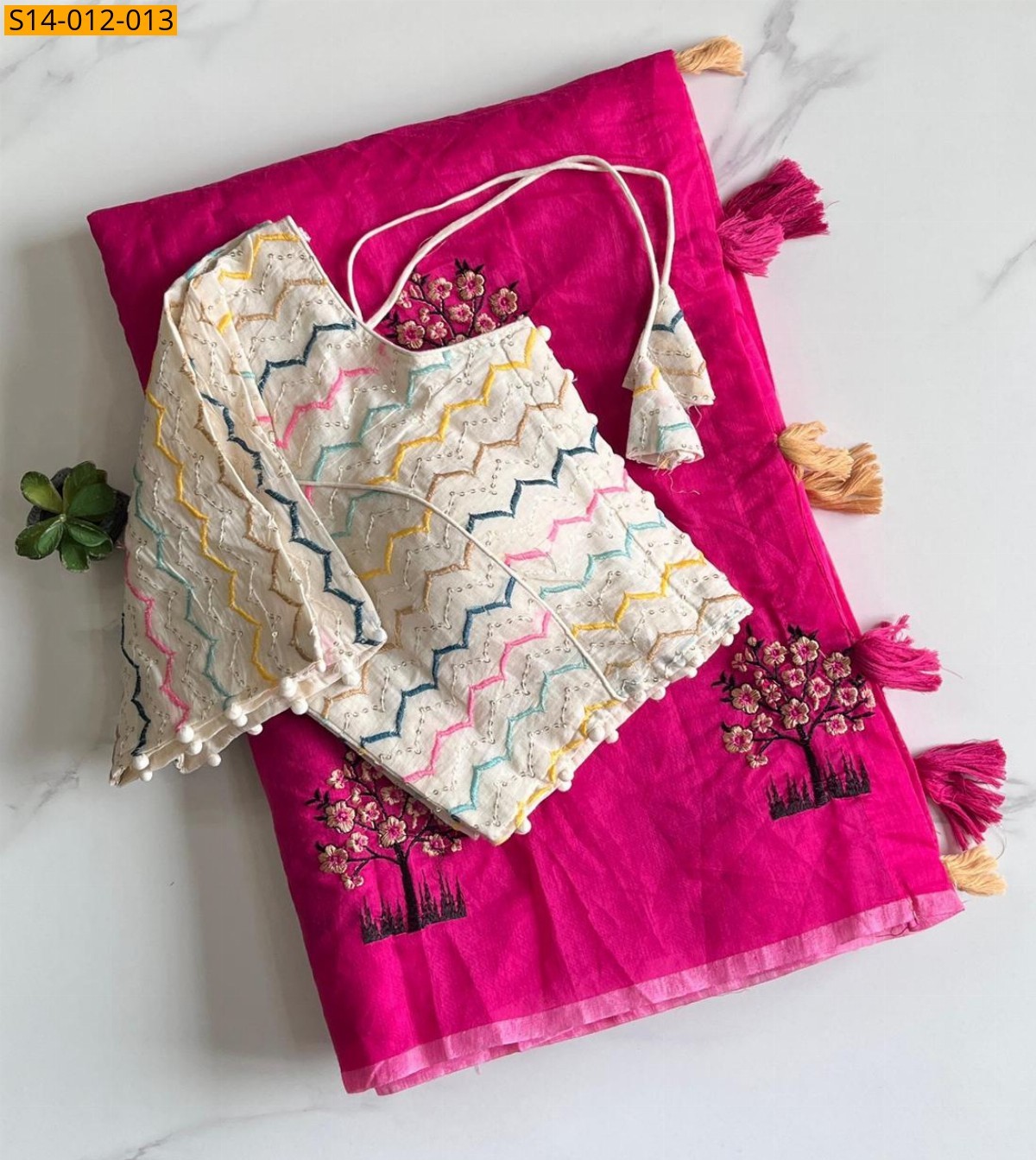 Pink Fancy Chanderi sarees