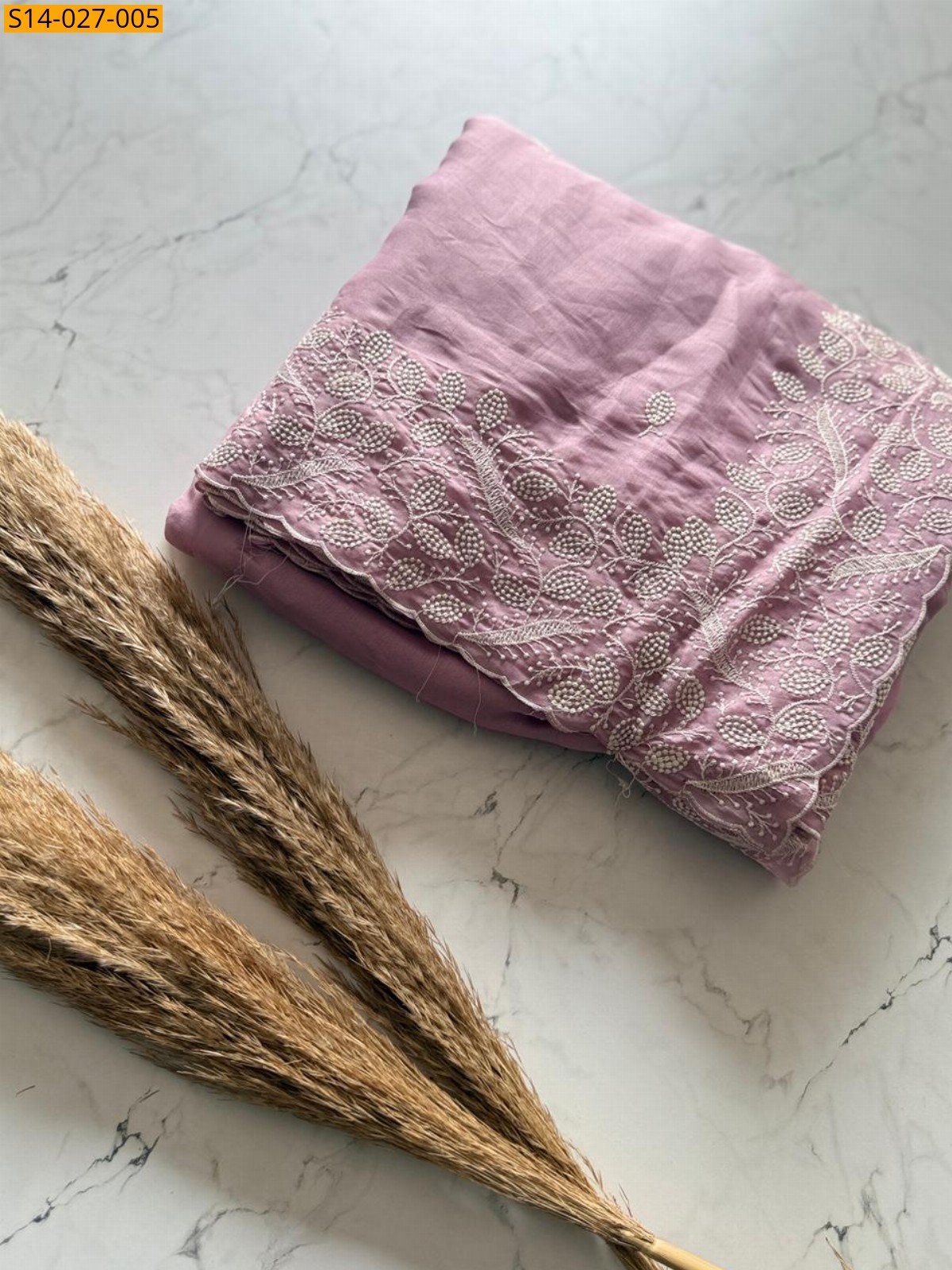 Pink Premium Tussar Silk sarees