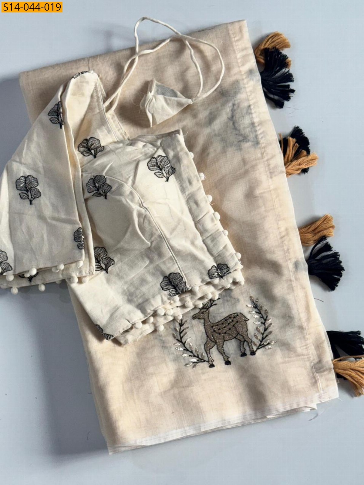 Premium chanderi deer saree