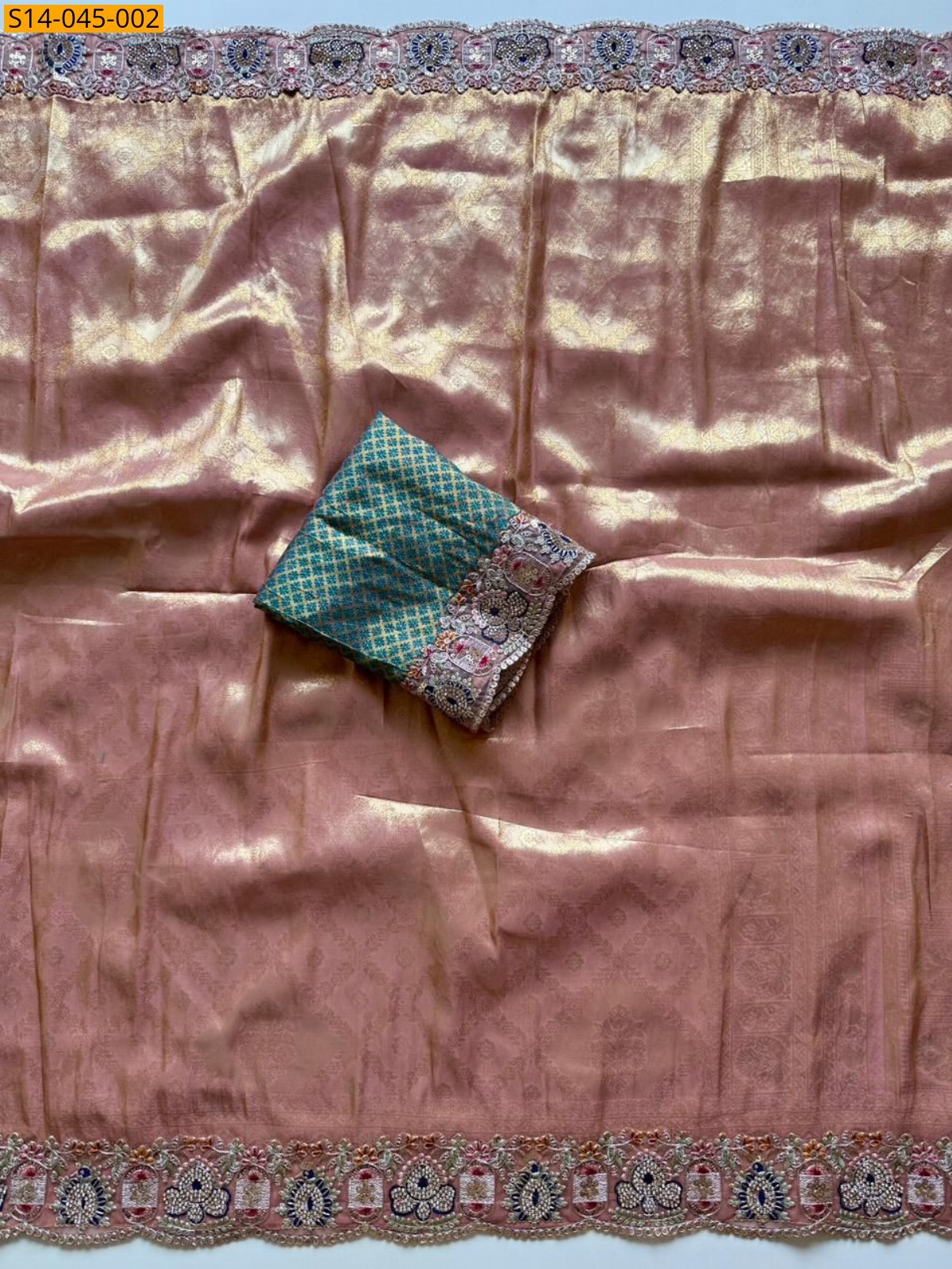 Orange Soft Silk Saree