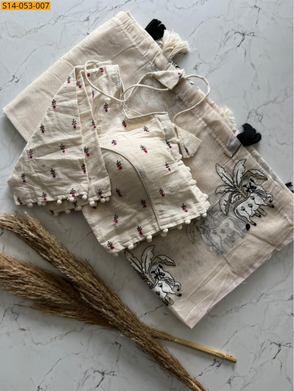 Premium Chanderi Cotton Saree