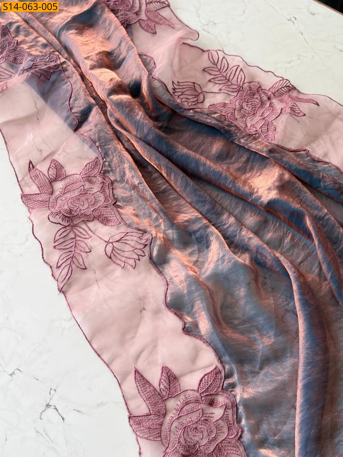 Blue Space Silk Sarees