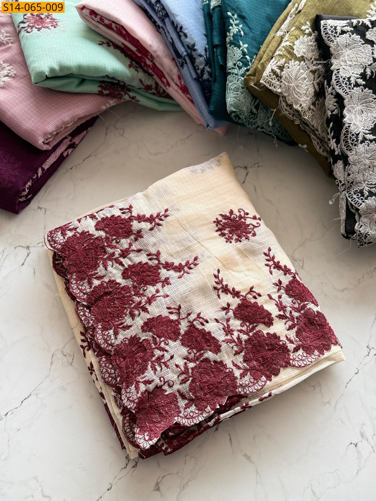 Sandal Soft Kota Doriya Sarees