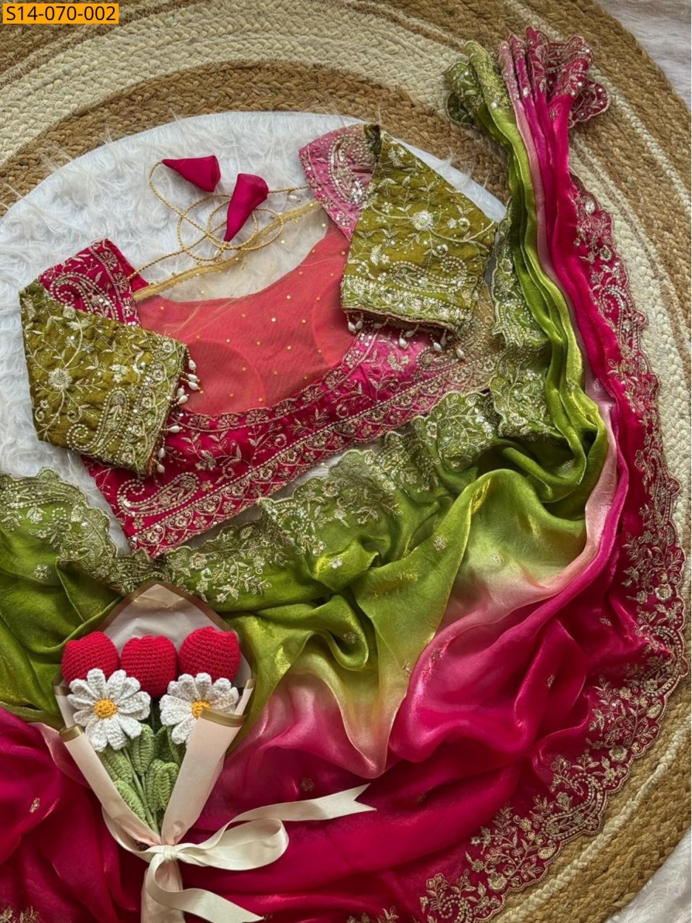 Soft Space Silk Padding Saree