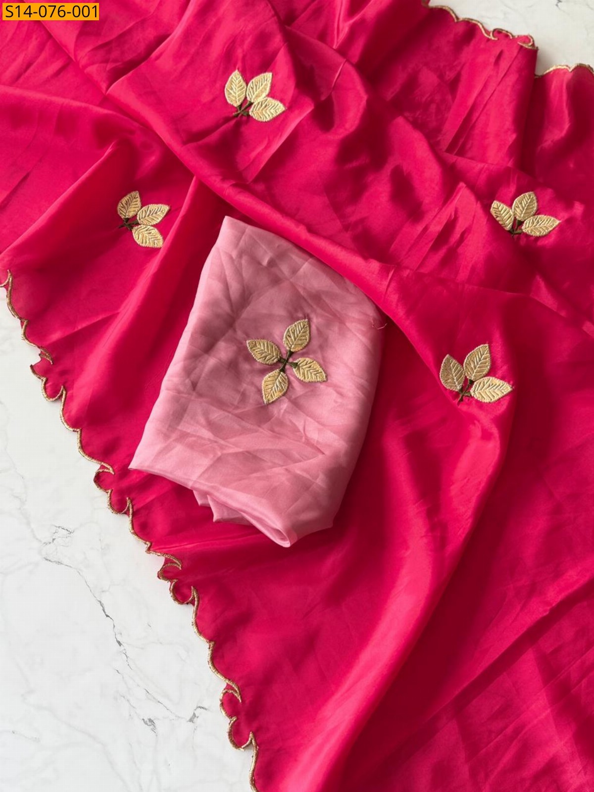 Pink Primium Ho Silk Saree