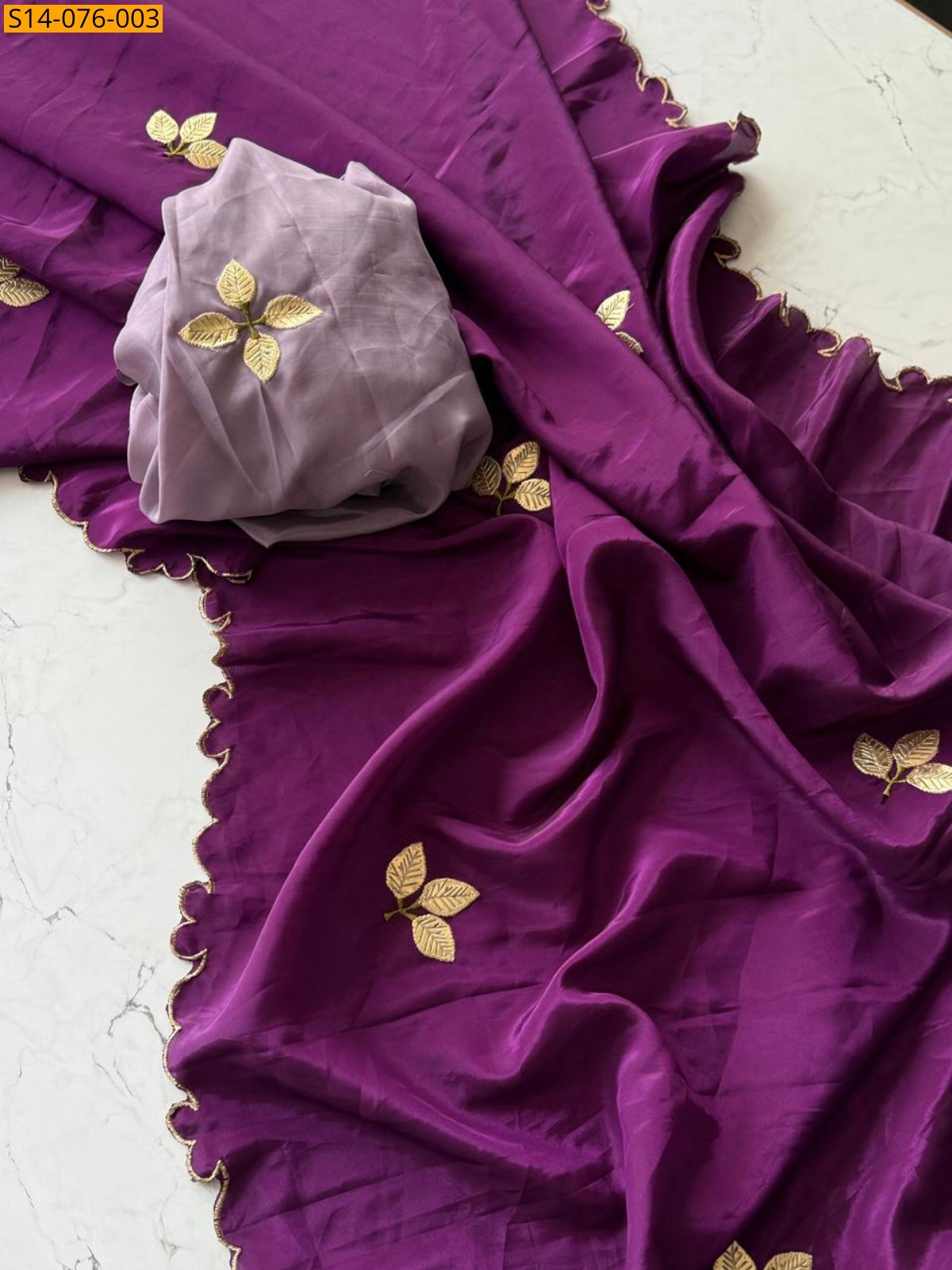 Violet Primium Ho Silk Saree