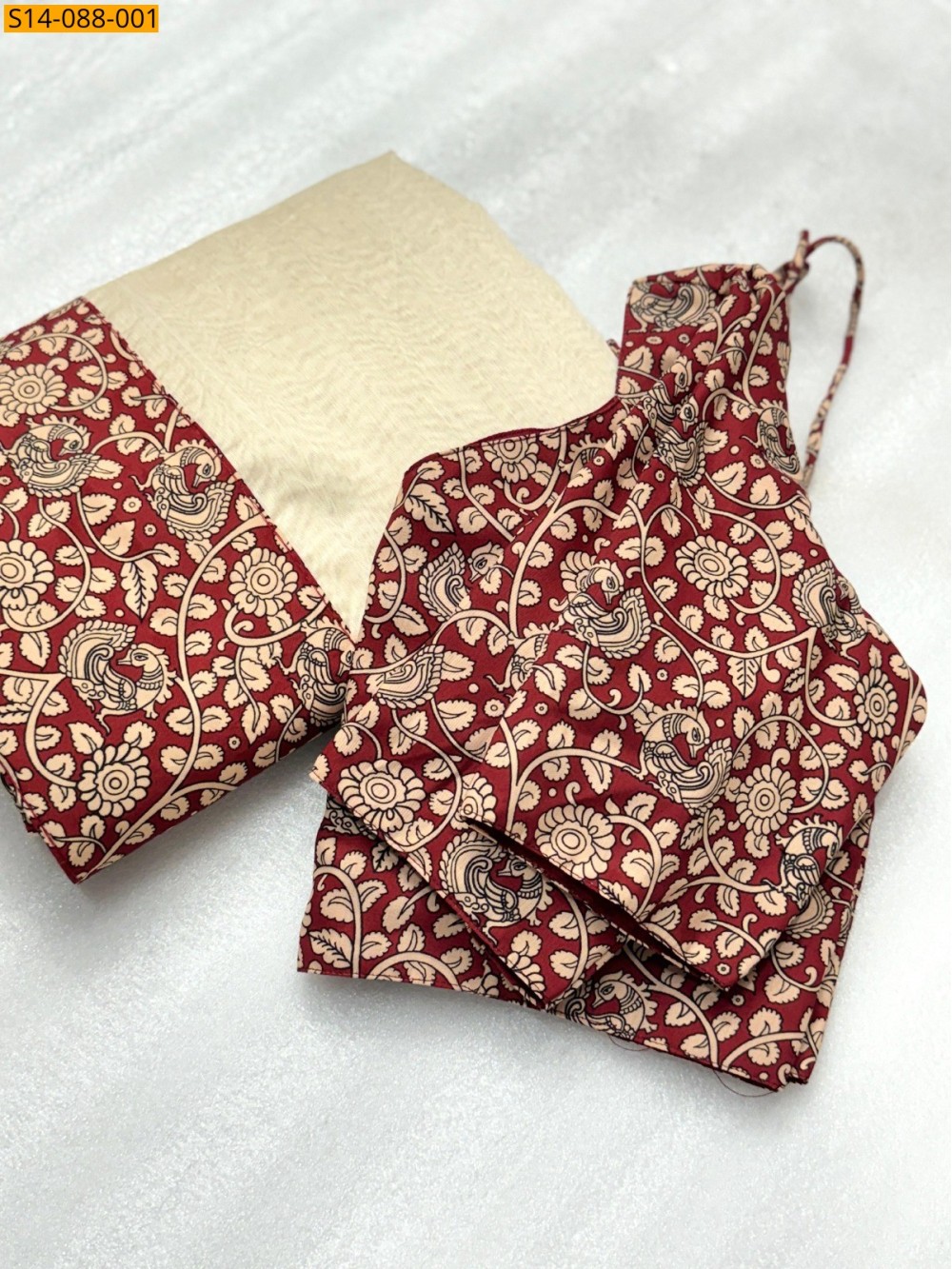 Fancy Chanderi cotton Saree