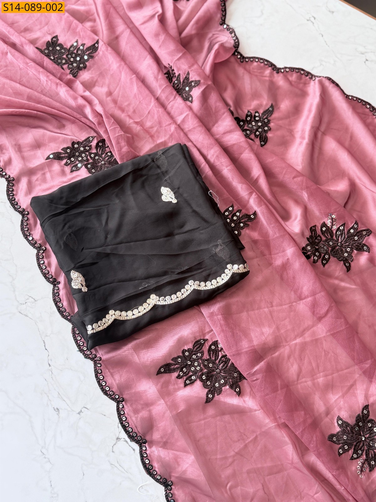 Pink Rangoli Silk  Saree