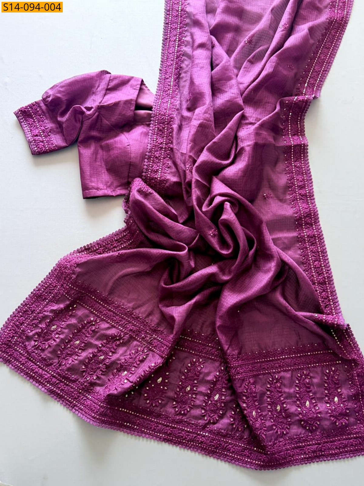 Pink Fancy Kota Doriya Saree