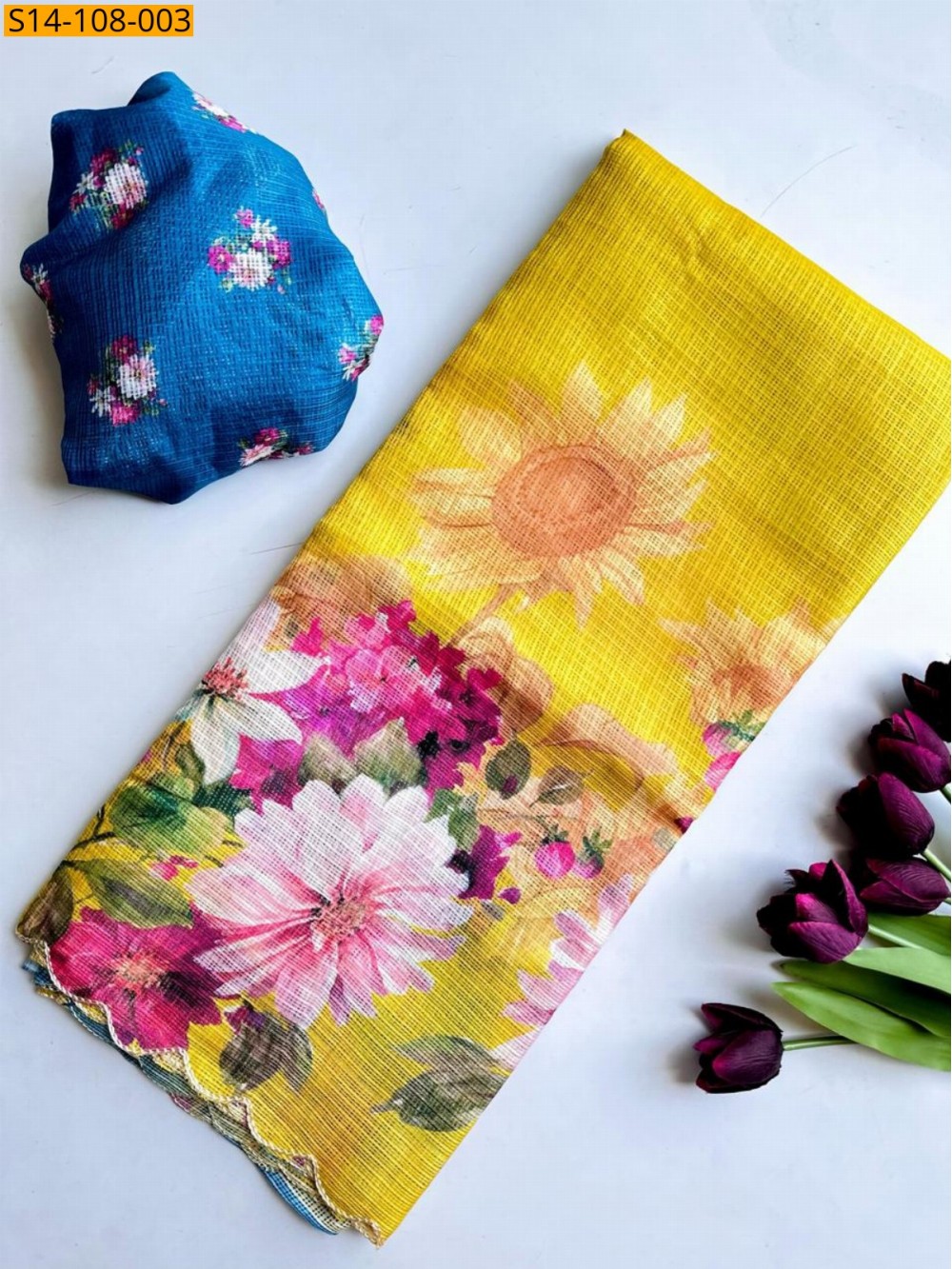 Fancy Soft kota Doria Saree