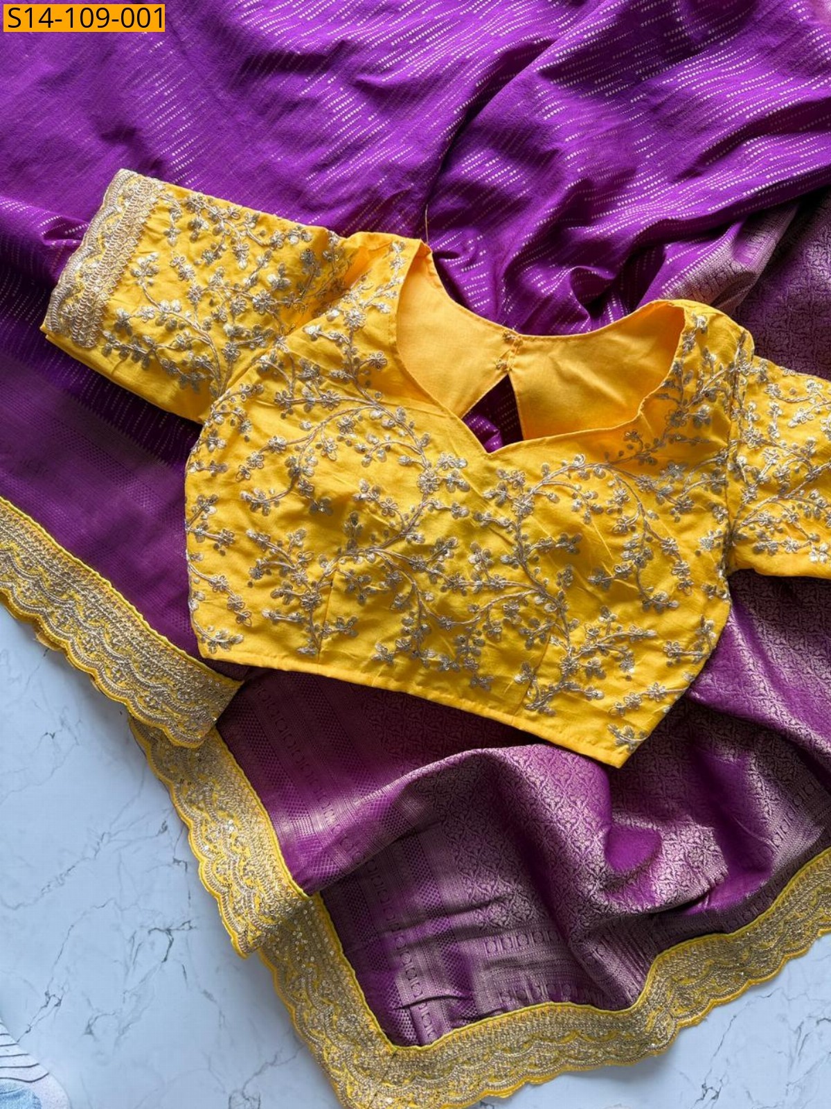 Magenta Fancy Banarasi Pattu Saree