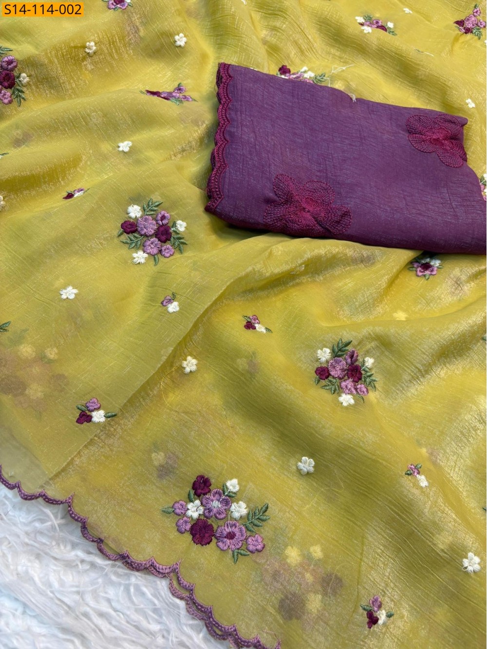 Fancy Crunchy Silk Sarees