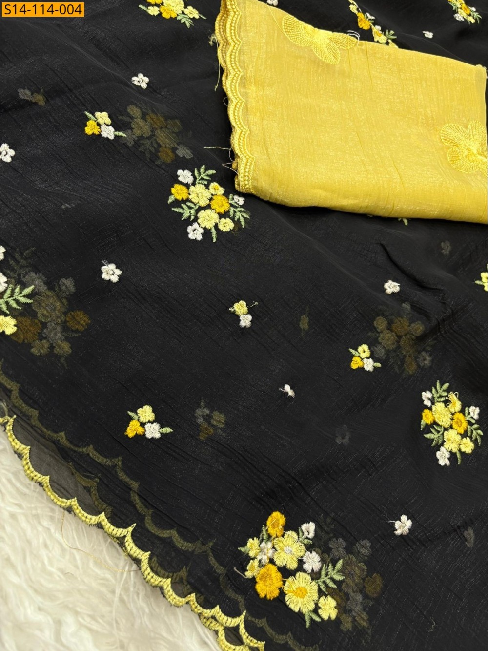 Fancy Crunchy Silk Sarees