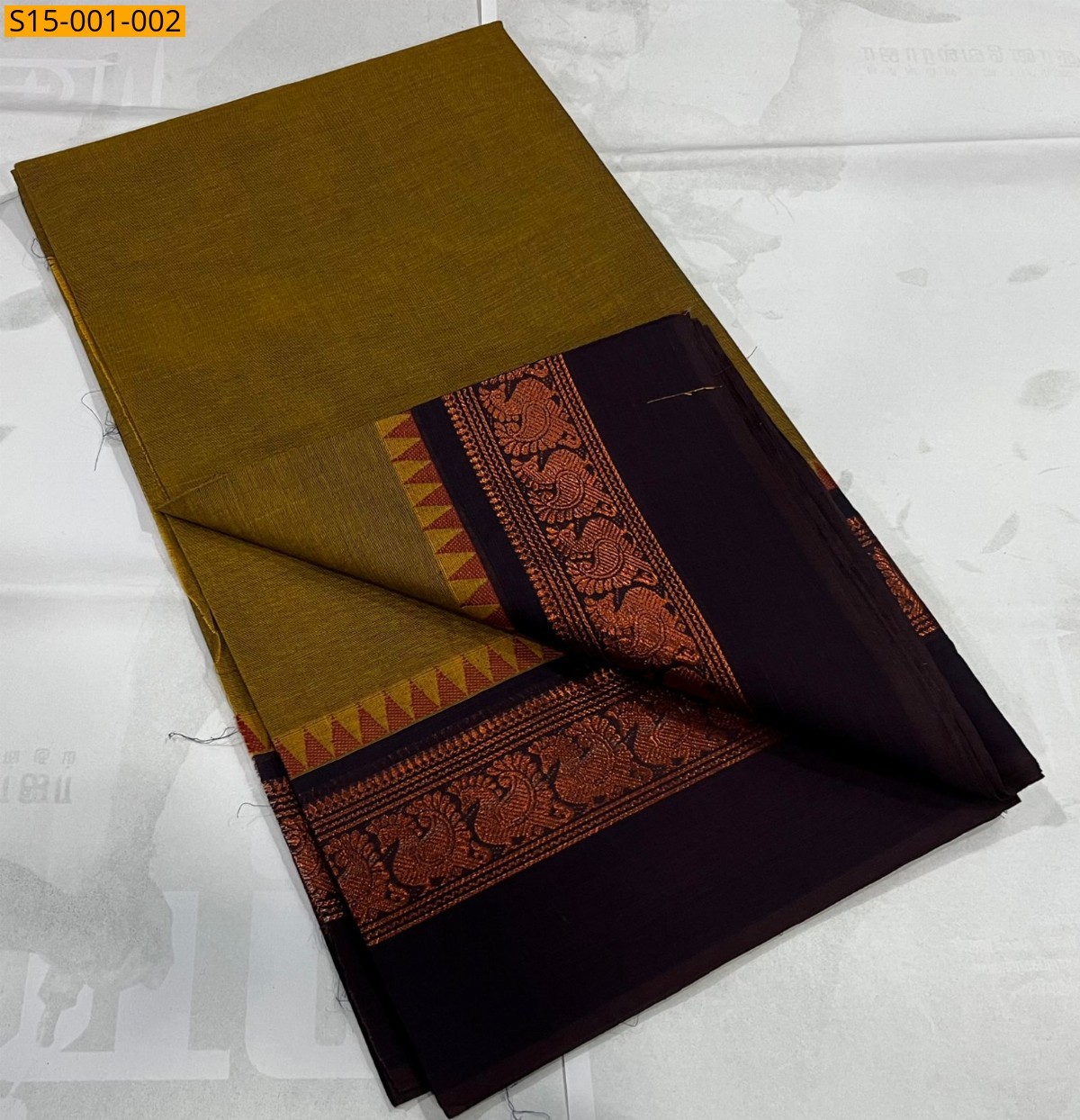 Light Green Chettinad cotton sarees
