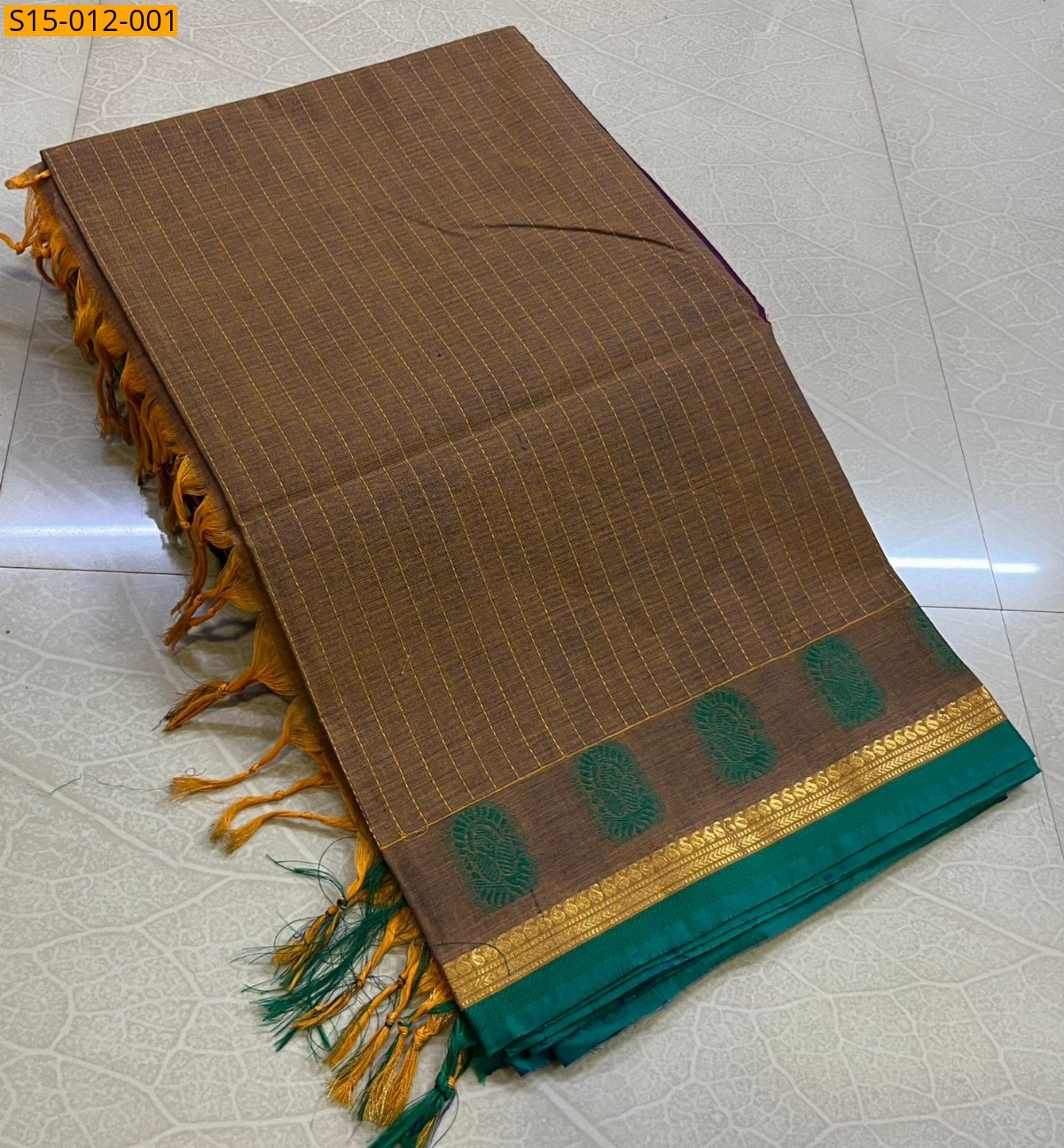 Brown Kanchi cotton sarees