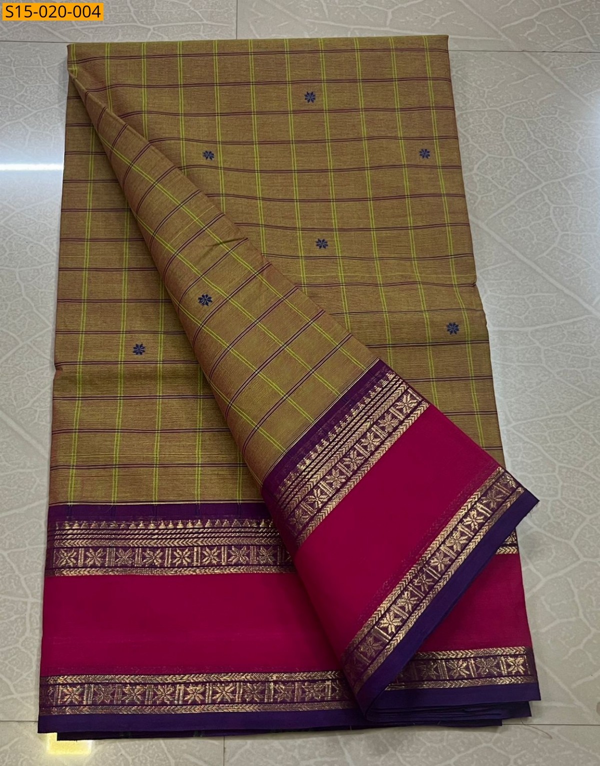 Brown Kanchi cotton sarees 