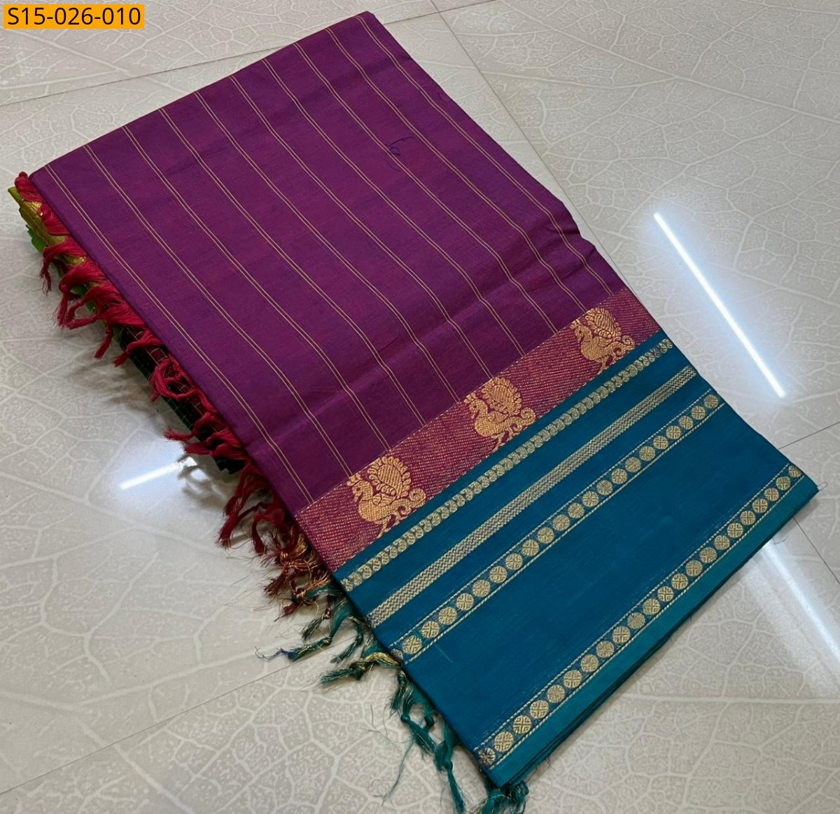 Pink Kanchi Cotton Sarees