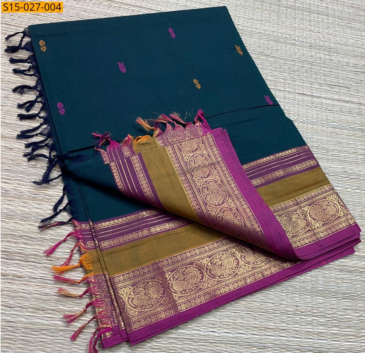 Morpitch Kanchi Cotton Sarees