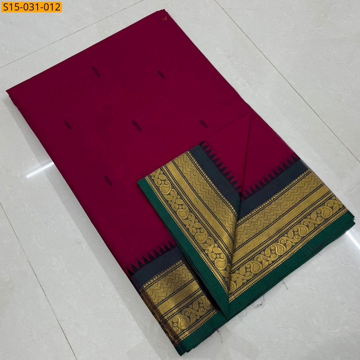 Pink Kanchi Cotton Sarees