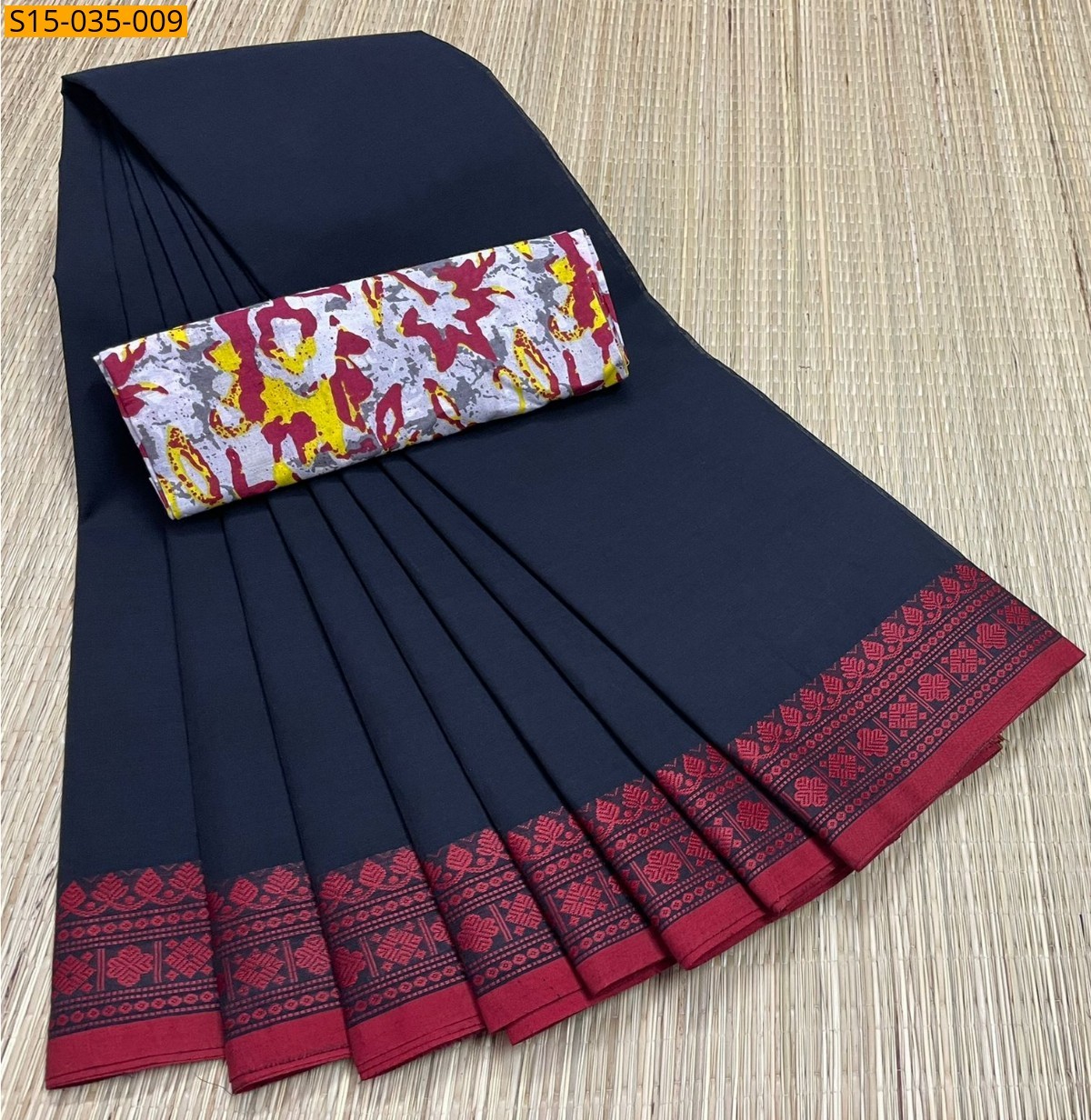Gray Chettinad Cotton Sarees