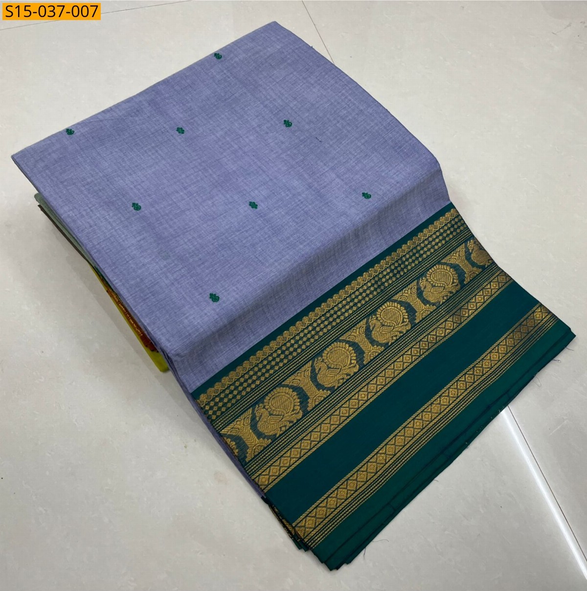 Lavender Kanchi Cotton Sarees