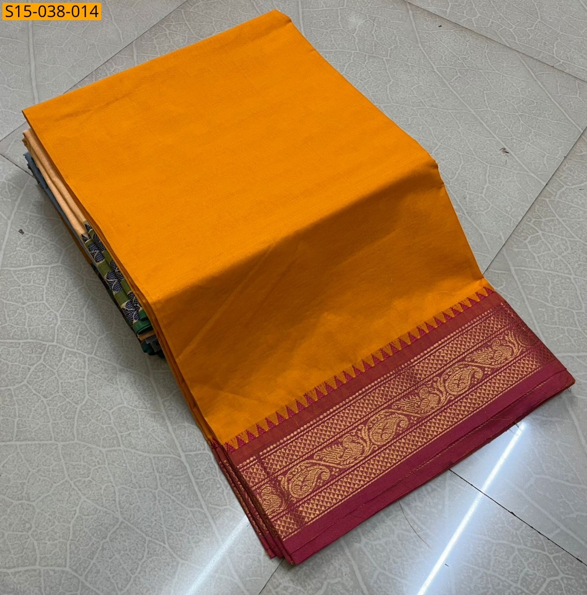 Brown Chettinad Cotton Sarees