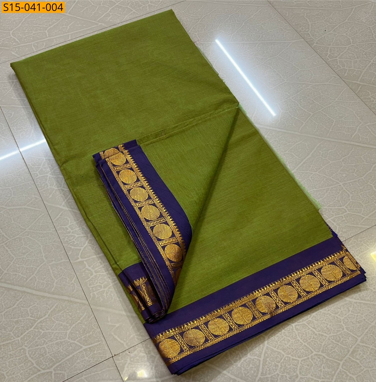 Green Chettinad Cotton Sarees