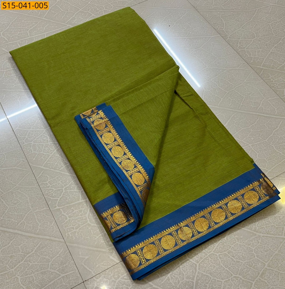 Green Chettinad Cotton Sarees