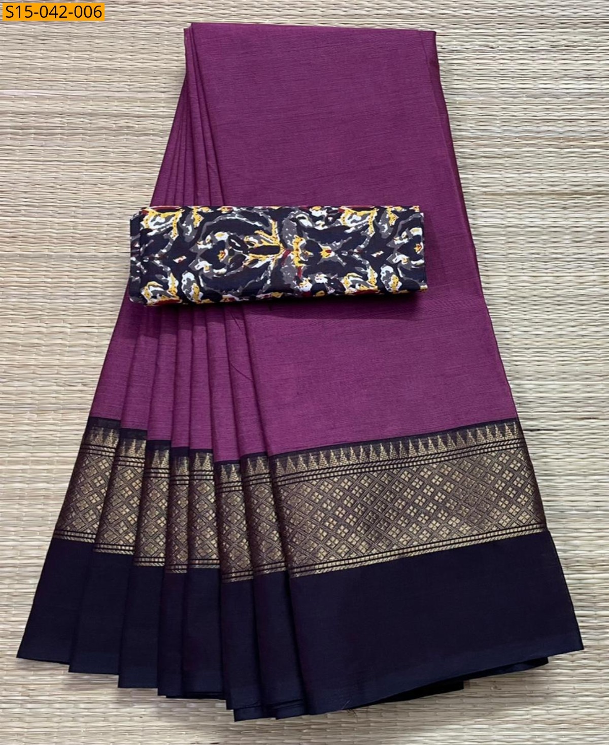 Pink Chettinad Cotton Sarees