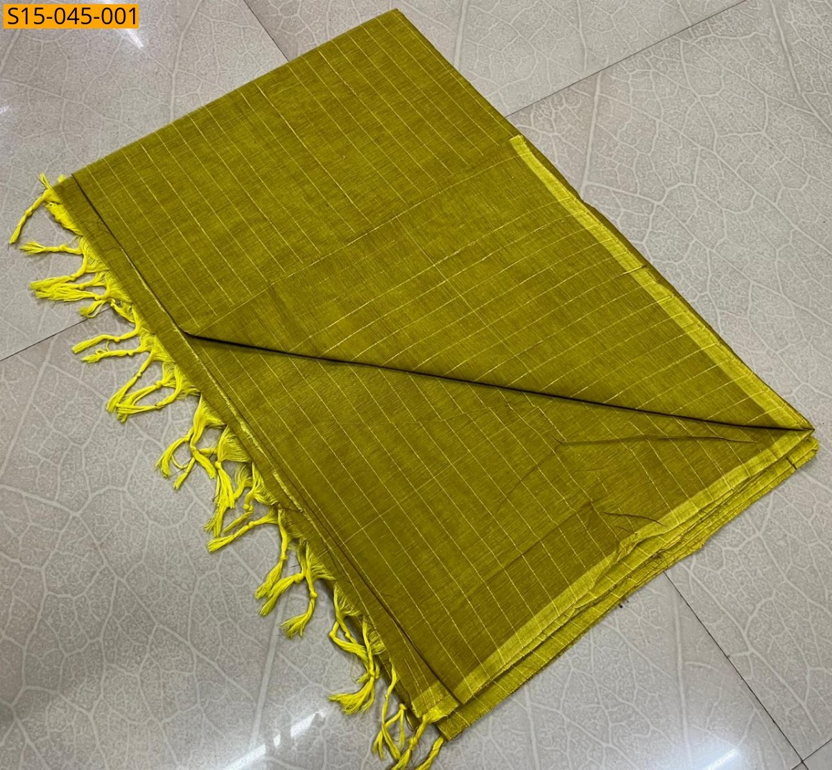 Light Green Kanchi Cotton Sarees