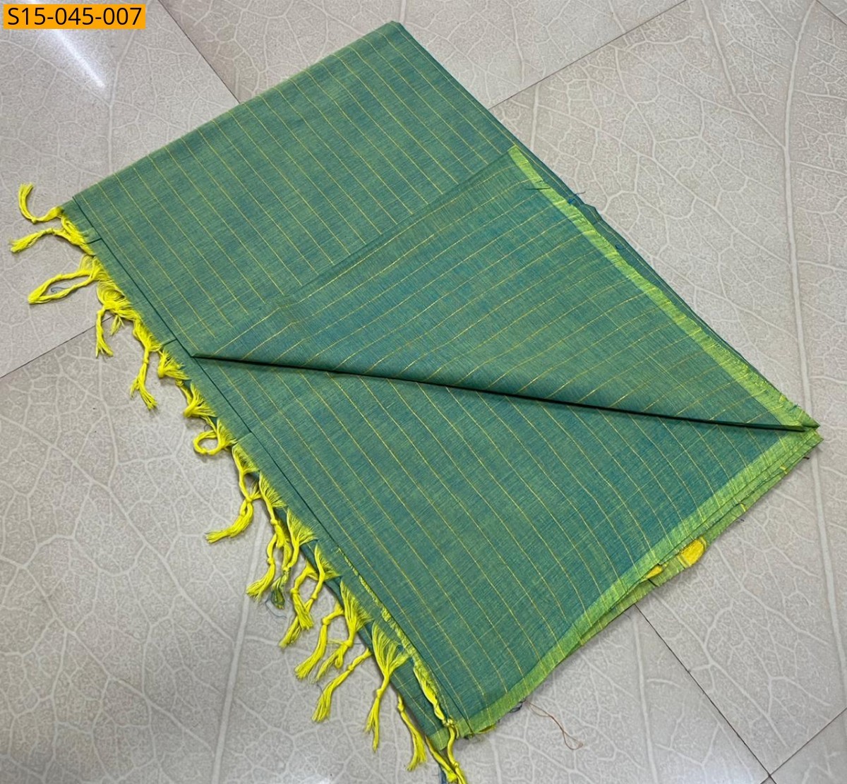 Green Kanchi Cotton Sarees