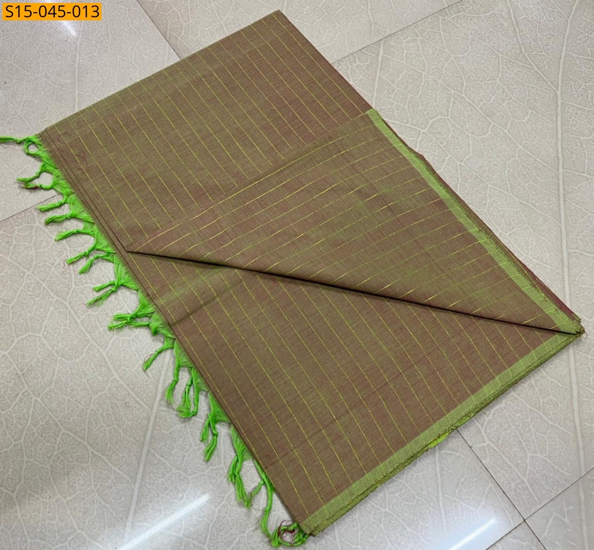 Brown Kanchi Cotton Sarees