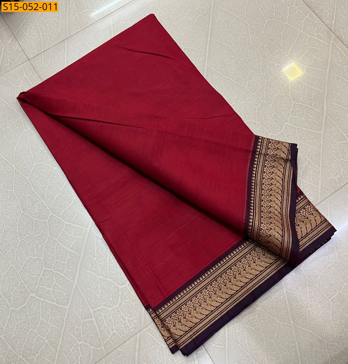 Chettinad Cotton Sarees - Red